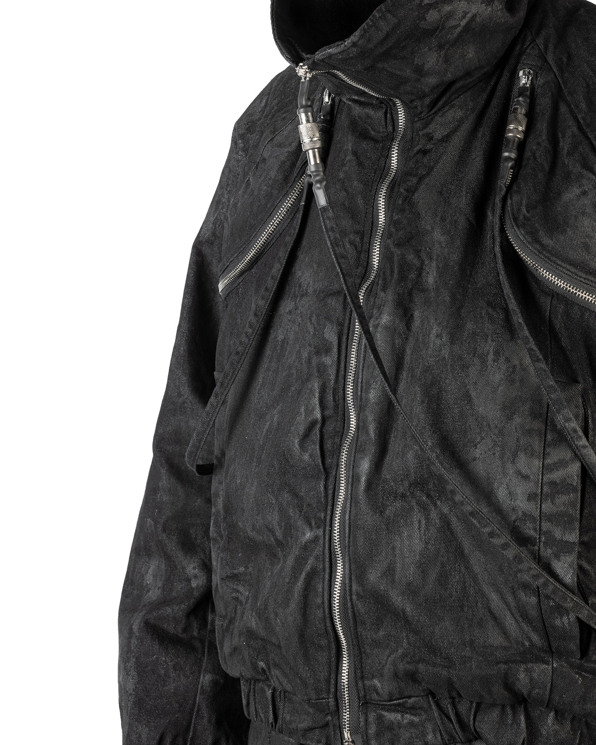 ZINTEX CARGO DENIM JACKET