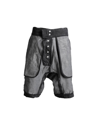 BUFFER DENIM SHORTS